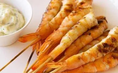 Prawn in skewer