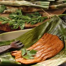 Caveman Banana leaf Otah Otah! BANANA LEAF